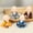 Style 2, variant on 3/4Pcs Mini Buddha Statue Cute Kung Fu Little Monk Figurine Zen Art Ornament for Home Office Desktop Car Decoration and Unique Present