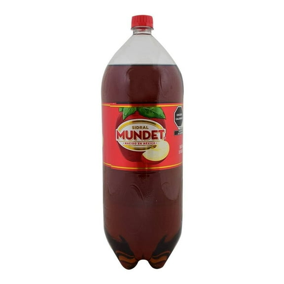 Refresco Sidral Mundet con jugo de manzana 3 l