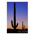 thumbnail image 1 of Tucson, Arizona, Cactus and Moon, Photograph, 500 Piece Challenging 19 x 27 Jigsaw Puzzle for Adults and Family, Made in USA, 1 of 2