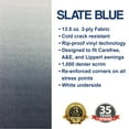 thumbnail image 2 of Shadepro RV Awning Fabric Replacement Premium Grade Vinyl 15' Slate Blue (Length 14'2"), 2 of 6
