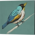 thumbnail image 3 of Metaverse Chariklia Zarris 'Winged Sketch on Teal' Canvas Art (Set of 3), 3 of 5