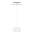 thumbnail image 5 of 55.1in Round Clothing Rack, Clothes Display Rack, Rotatable Garment Rack(Black+White), 5 of 11