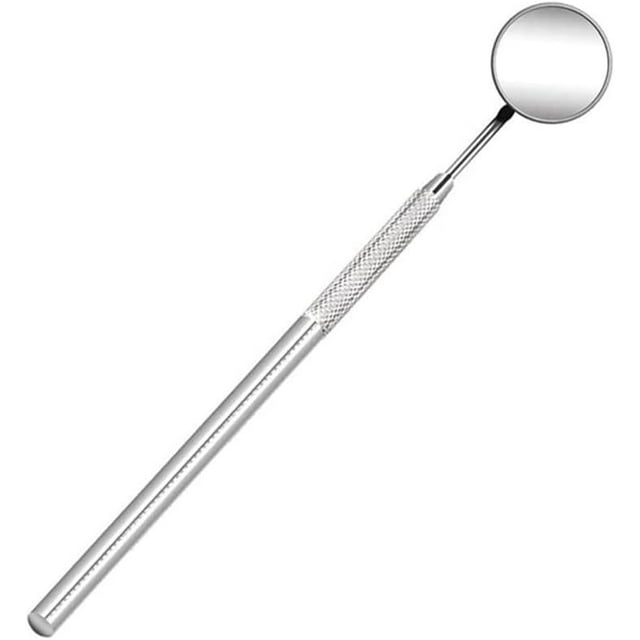 Dental Mirror, Anti-Fog Tooth Inspection Oral Mirror Stainless Steel Mirror Dentist Tool Dental Mirror for Cleaning Teeth Inspection Daily Use Oral Care
