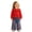 Z07 Red, variant on Gubotare Girls Sweat Suit Sets Spring Fall Little Big Girls T Shirt and Jeans 2pcs Clothing Sets Fall Outfits for Toddler Girls 5T 6T (White,5-6 Years)