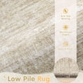 thumbnail image 2 of Washable Rug 5x7 Area Rugs: Modern Geometric Rugs For Living Room Non Slip Soft Low Pile Moroccan Indoor Carpet Bedroom Dining Home Office (beige  5'x7'), 2 of 8