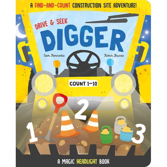 Pre-Owned Jenny Copper: Drive and Seek Digger - a Magic Find and Count Adventure (Board Book)