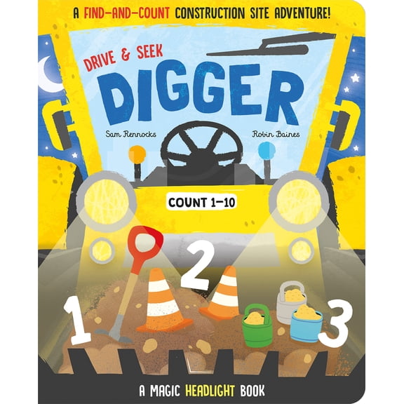 Pre-Owned Jenny Copper: Drive and Seek Digger - a Magic Find and Count Adventure (Board Book)