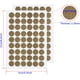 thumbnail image 2 of Pegatinas para orificios de tornillos, cubiertas de PVC autoadhesivas, pegatinas decorativas de 21 mm, tapas de cubiertas para tornillos, ideales para muebles de madera, armario, estante, placa de, 2 of 7