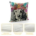 thumbnail image 4 of Nawypu  Easter Pillow Covers Poodle Throw Pillowcase Easter Eggs Home Sofa Bedroom Cushion Case Seasonal Dog Farmhouse Decorations, 4 of 5