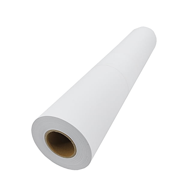 FixtureDisplays® 2 in Core 2' X 98' Inject Paper Roll Self Adhesive Photo Paper Peel And Stick Matte Printable Adhesive Paper Roll 24 Inch x 1180 Inch Inkjet 15321-2X98'