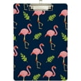 thumbnail image 2 of Coolnut Flamingo Clipboard, Acrylic Standard A4 Letter Size Clip Board with Low Profile Clip for Office, Classroom, Doctor, Nurse and Teacher Gifts, 2 of 7