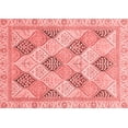 thumbnail image 1 of Ahgly Company Indoor Rectangle Abstract Red Modern Area Rugs, 8' x 10', 1 of 4