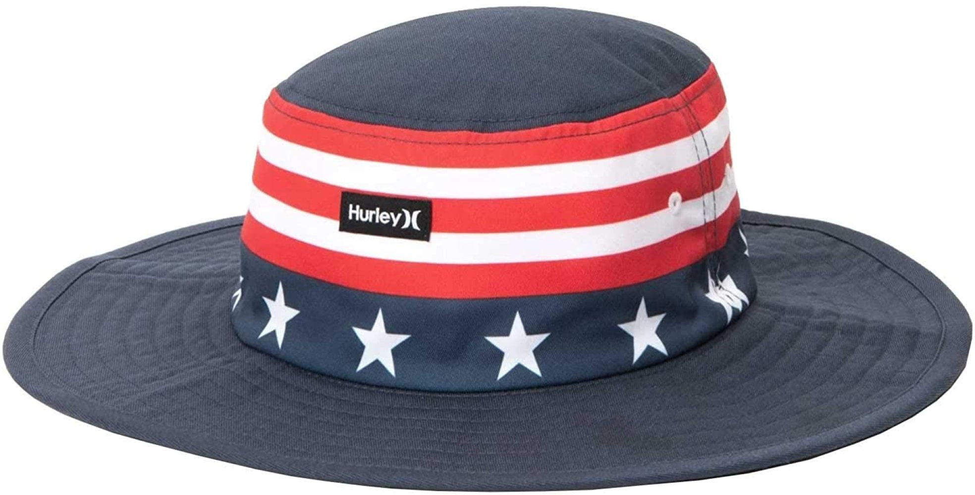 Hurley Mens Vagabond Patriot Bucket Sun 