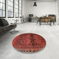 thumbnail image 4 of Ahgly Company Machine Washable Indoor Rectangle Traditional Red Area Rugs, 5' x 8', 4 of 7