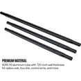 thumbnail image 2 of Black 1 OD Swedged 6061 Aluminum Radius Rod for 5/8 Heim, 18 In. Long, 2 of 7