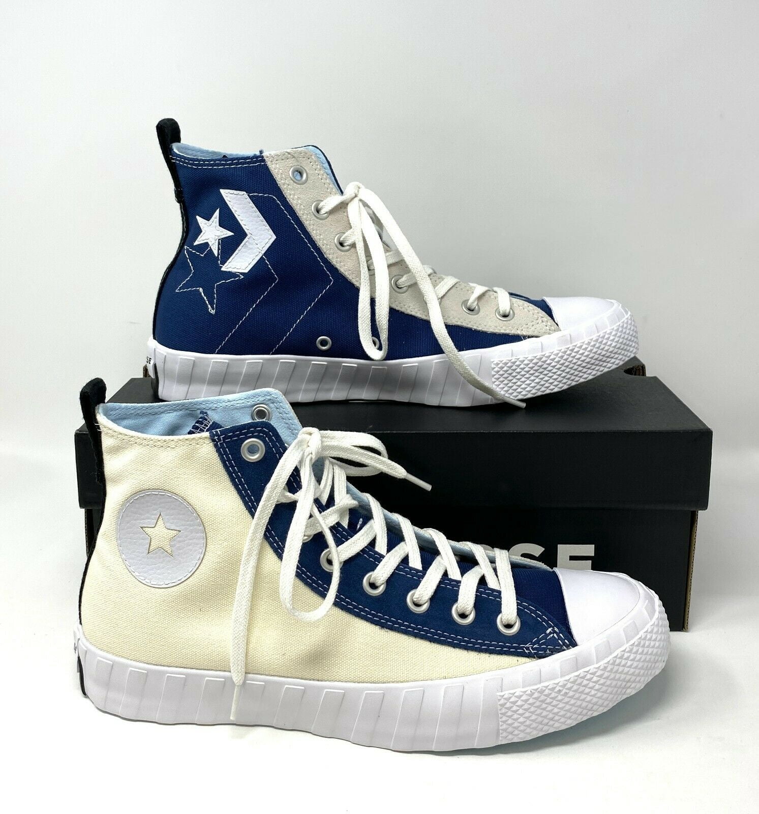 Converse UNT1TL3D High Top Canvas Egret 