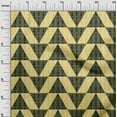 thumbnail image 2 of oneOone Tissu Popeline de Coton Rayé/diamond & Triangle Imprimé Géométrique au Mètre 56 Pouces de Large, 2 of 4