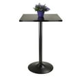 thumbnail image 3 of 20522 Winsome Obsidian Square Dining Table in Black Finish, 3 of 3