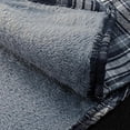 thumbnail image 4 of Men's Casual Hooded Sweatshirt, Lightweight Fleece Pullover with Functional Pockets, Button Lapel Long Sleeve Coat for Spring Fall Daily Wear, 4 of 9