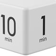 thumbnail image 2 of FLhrweasw Temporizadores Temporizador cubo Temporizador gestión recordatorio cuenta atrás (Blanco 1-10 min), 2 of 9