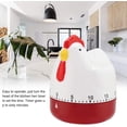 thumbnail image 2 of Temporizador de Pollo, Reloj Despertador Mecánico de Cocina, Diseño Encantador de Gallina, Material ABS, Temporizador para Decoración del Hogar, 2 of 5