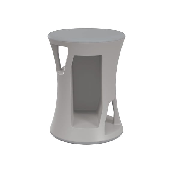 MooreCo Hierarchy Flipz Stool-Gray-