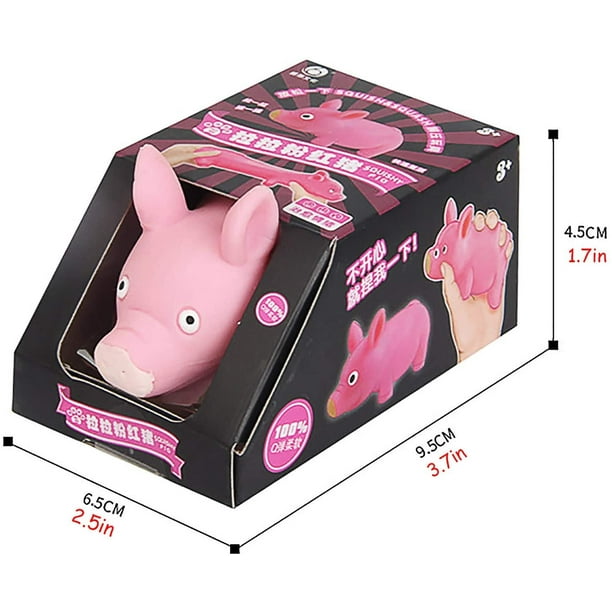 Jouet Mignon Doux Pig Forme Décompression Animal Squeeze Jouet