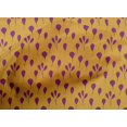 thumbnail image 4 of oneOone Cotton Poplin Orange Fabric Florals Craft Projects Decor Fabric Printed By The Yard 42 Inch Wide, 4 of 4