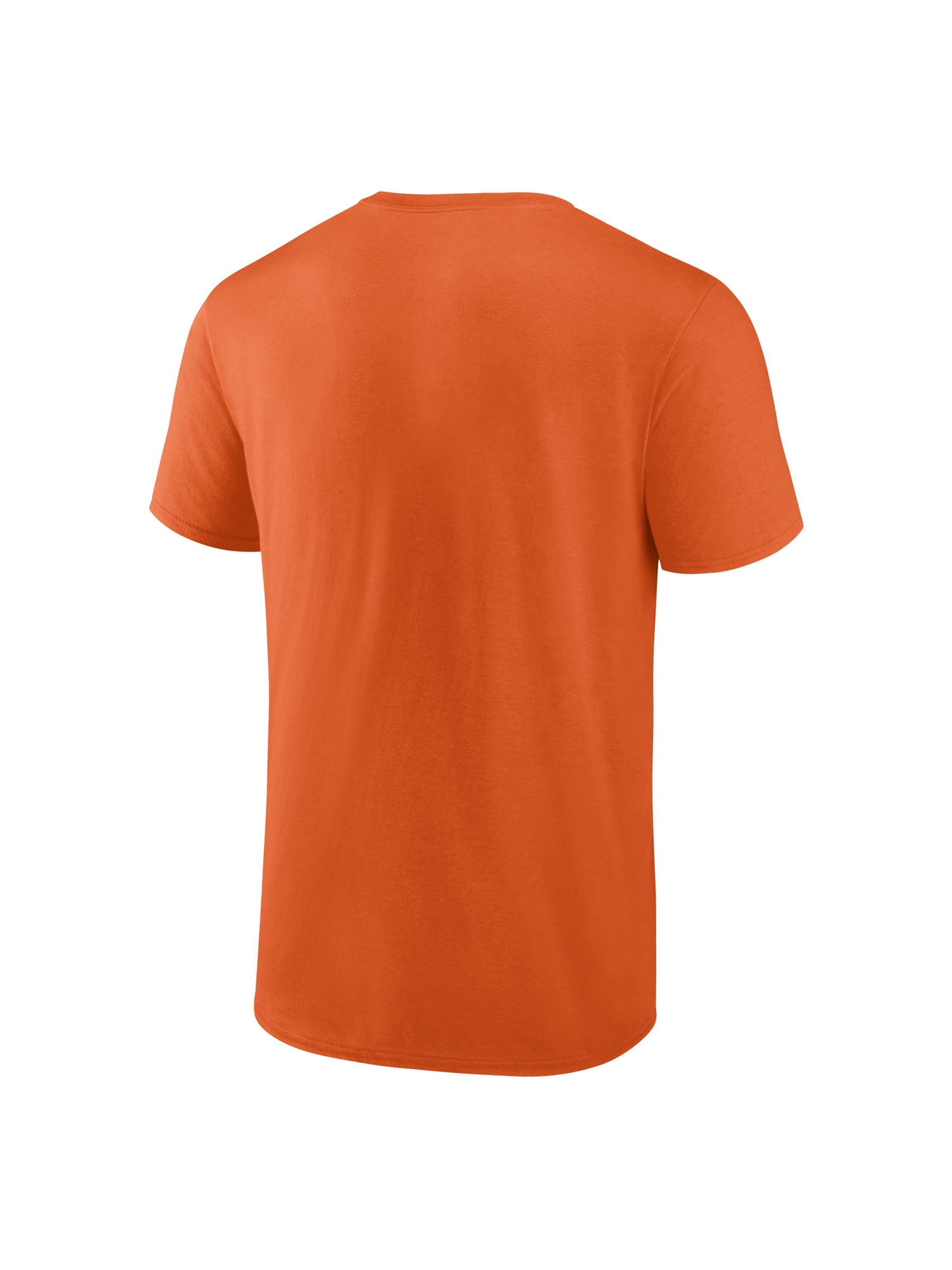 NFL Denver Broncos Men's Cotton Orange Short Sleeve T-Shirt