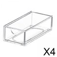 thumbnail image 1 of Organizador de escritorio,Caja de almacenamiento de acrílico para guardar vasos a prueba de polvo,Organizador de escritorio transparente con soporte de exhibición,Estuche organizador de, 1 of 10