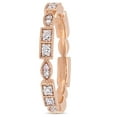 thumbnail image 3 of Everly Women's Diamond 10k Rose Gold Ring, 3 of 7