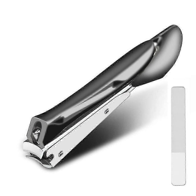 2 Pcs Thick Toenail Clippers - Wide Jaw Opening Nail Clippers For Thick Toenails, Big Nail Clippers For Men And Seniors, Stainless Steel Wide Mouth To