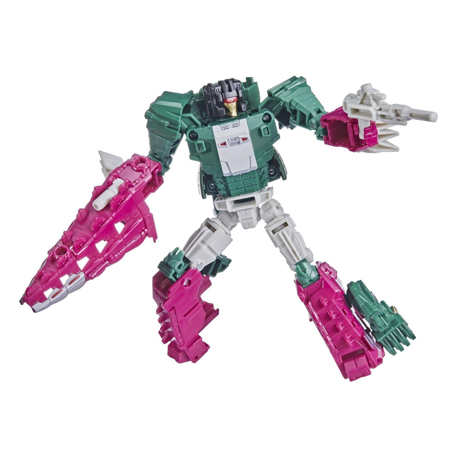 Jouets Transformers Generation, figurine de collection Deluxe Retro Headmaster Skullcruncher, pour adultes et enfants, dès 8 ans, taille de 14 cm