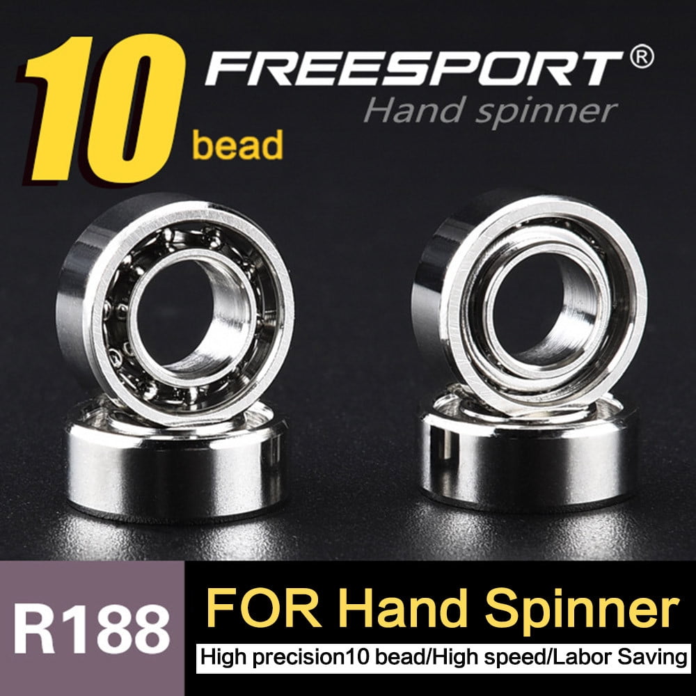 R188 Stainless Steel Bearing High Speed Bearing for Fidget Spinner 2pcs 