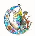 thumbnail image 1 of Acrylic Animal Ornament Clear Hanging for Home Wall Window Holiday Party Celebration, 1 of 2