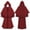 Red, variant on A-Line Hooded Cloak for Men, Floor-Length Medieval Halloween Robe with Bow Tie Neck (1 PC) Red L