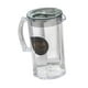 thumbnail image 5 of Jarra de agua Jarra de agua Hogar transparente de verano fácil de limpiar con jarra de nevera de tapa para bebidas Lemonade Refrigerator Jugo Ronda negra, 5 of 8