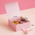 thumbnail image 4 of Gift Box with Lid 18 x 18 x 7.5 cm, Small Gift Box for Birthday, Wedding, Party Gift Boxes, 4 of 5