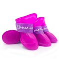 thumbnail image 4 of Paquete de 4 botas de lluvia para perros de silicona suave antideslizante impermeable Candy Jelly botas para mascotas resistentes al desgaste botas de silicona antideslizantes para perros Chihuahua m TUNC Sencillez, 4 of 5
