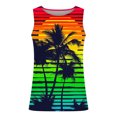 thumbnail image 4 of Njoeus Mens Shirts, Mens Tank Tops Palm Tree Graphic Tees Shirt Sleeveless Tropical Print Summer Beach Shirts for Men Sports Gym Workout T-Shirt S-4XL （Available in Big & Tall), 4 of 4