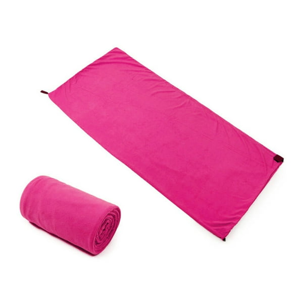 Fleece Sleeping Bag Outdoor Hiking Liner Outdoor Camping Tent Bed Travel Warm Sleeping Bag Hotel Isolation Liner