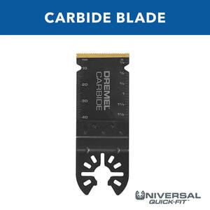 Dremel MM485 Universal Quick Fit Carbide Flush Cut Oscillating Blade