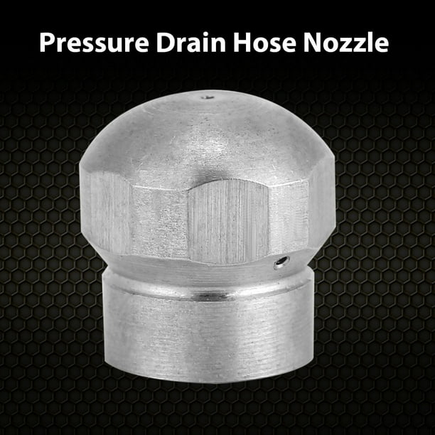 Greensen Drain Cleaning Nozzle, Drain Nozzle,G1/8'' High Pressure
