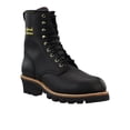 thumbnail image 2 of Chippewa Men's 8" Paladin Steel Toe Waterproof Insulated Logger Work Boot Black - 73050, 2 of 5