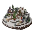 thumbnail image 4 of Northlight 11" Lighted and Animated Christmas Village with a Moving Christmas Tree, 4 of 5