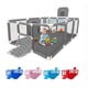 thumbnail image 1 of Corral Bebe Gimnasio De Juegos Porterías Y Tablero Infantil Modelo Gris, 1 of 4