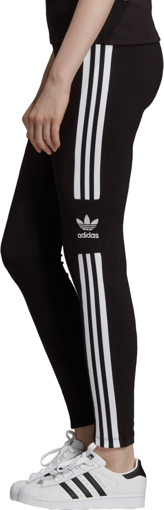 adidas trefoil tights women's