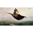 thumbnail image 2 of Victor Mikhailovich Vasnetsov 24x15 Gold Ornate Framed and Double Matted Museum Art Print Titled - The Flying Carpet (1880), 2 of 4