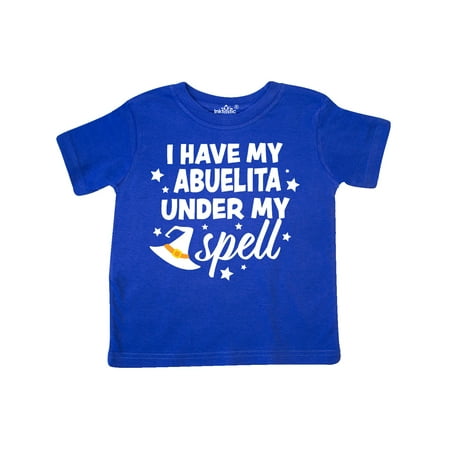

Inktastic I Have My Abuelita Under My Spell with Cute Witch Hate Gift Toddler Boy or Toddler Girl T-Shirt