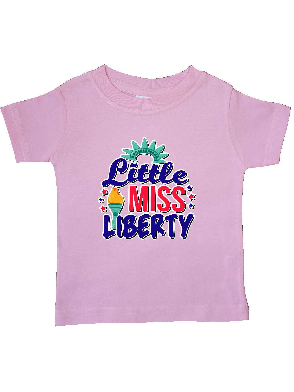 inktastic Little Miss Liberty for 4th of July Toddler T-Shirt